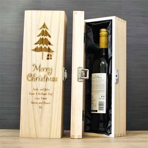 bottle gift box christmas